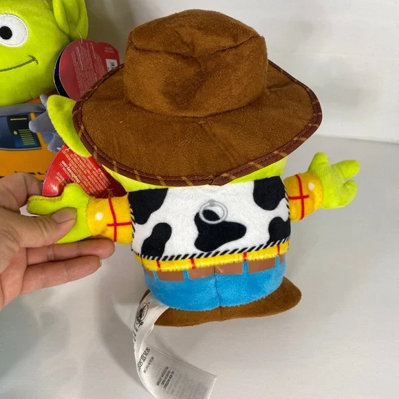 Disney Pixar Plush Alien Remix Limited Ed. Set (Woody,WallE, Sulley,Nemo)